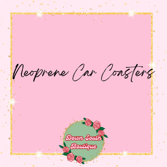 Neoprene Car Coasters